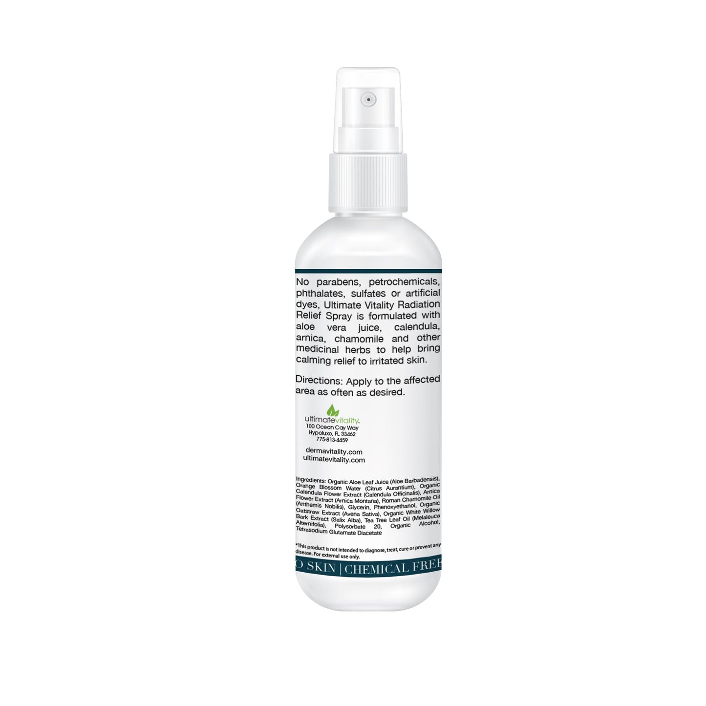 Radiation Burn Relief Spray - Calendula Spray for Radiation Treatment, Unscented, Fragrance Free, Natural Organic Plant Based Moisturizing Soothing Relief for Itchy and Sensitive Skin – 4 ounces UltimateVitality buy supplements Au