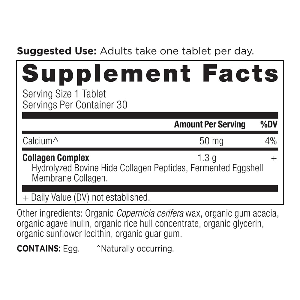Ancient Nutrition Collagen Peptides, Collagen Peptides Tablets, Unflavored Hydrolyzed Collagen, Supports Healthy Skin, Hair, Joints, Gut, Gluten Free, Paleo, and Keto Friendly, 30 Count Ancient NutritionBuy Supplements Australia