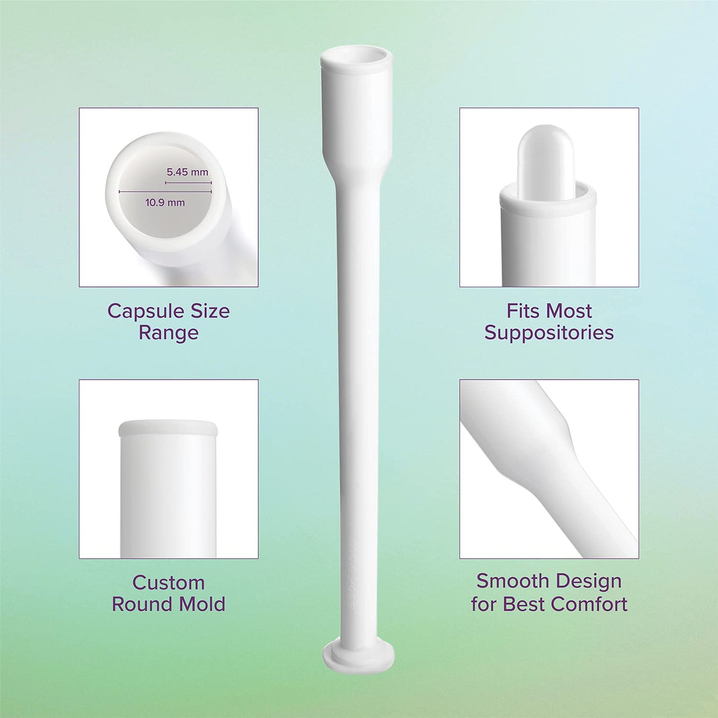 Intimate Rose 15 Count Vaginal Suppository Applicator - Fits Most Boric Acid Suppositories & Vaginal Intimate RoseBuy Supplements Australia