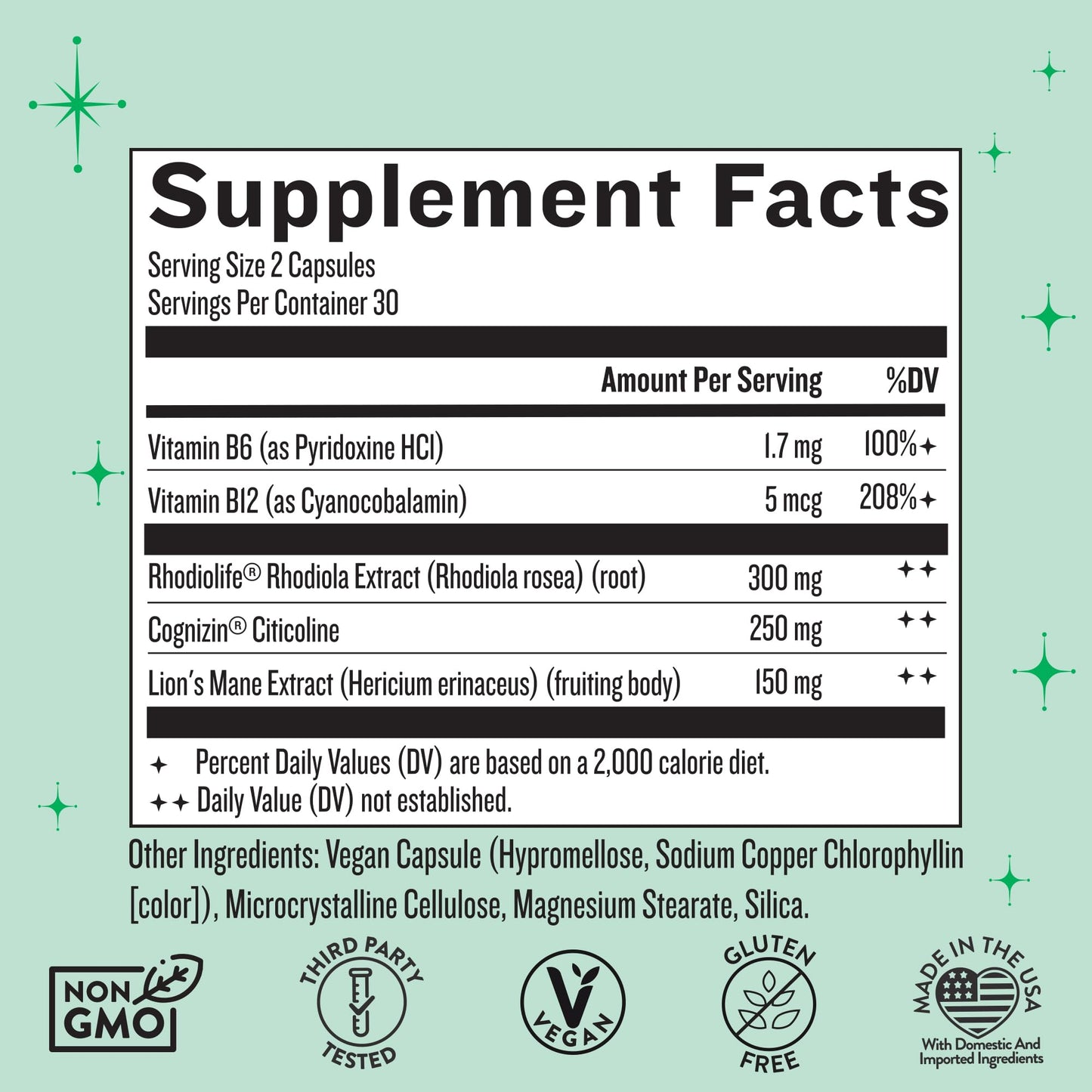 Legendairy Milk Clever Girl - Focus Supplement with Lionβs Mane & Citicoline - Nootropic Lions Mane Supplement for Memory, Focus & Mental Clarity, 30 Servings Legendairy MilkBuy Supplements Australia