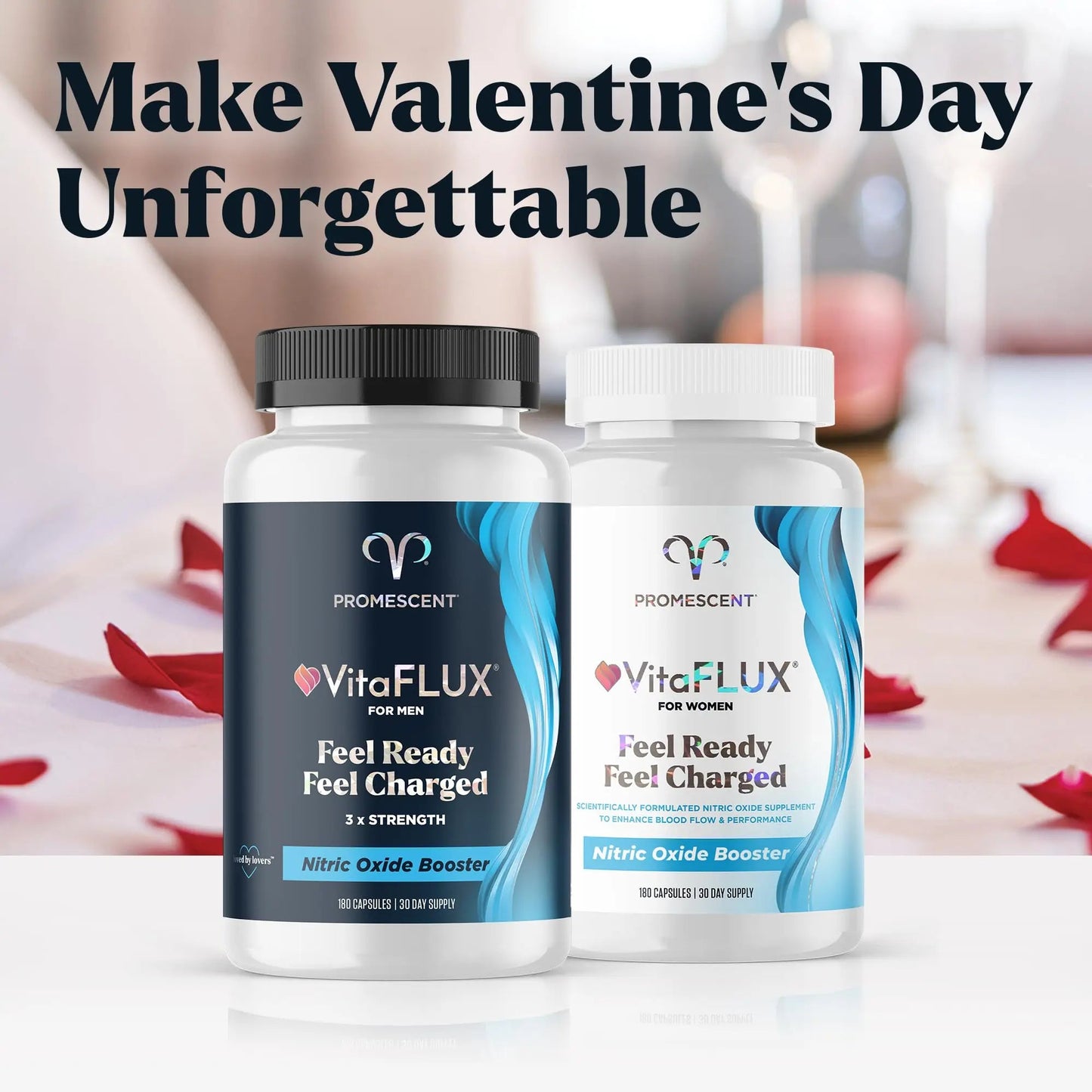 Promescent VitaFLUX Nitric Oxide Supplements for Men, Fast Acting Male Enhancing Pills for Stamina, Size & Performance, L-Arginine L-Citrulline L-Carnitine (30 Servings) Promescent buy supplements Au