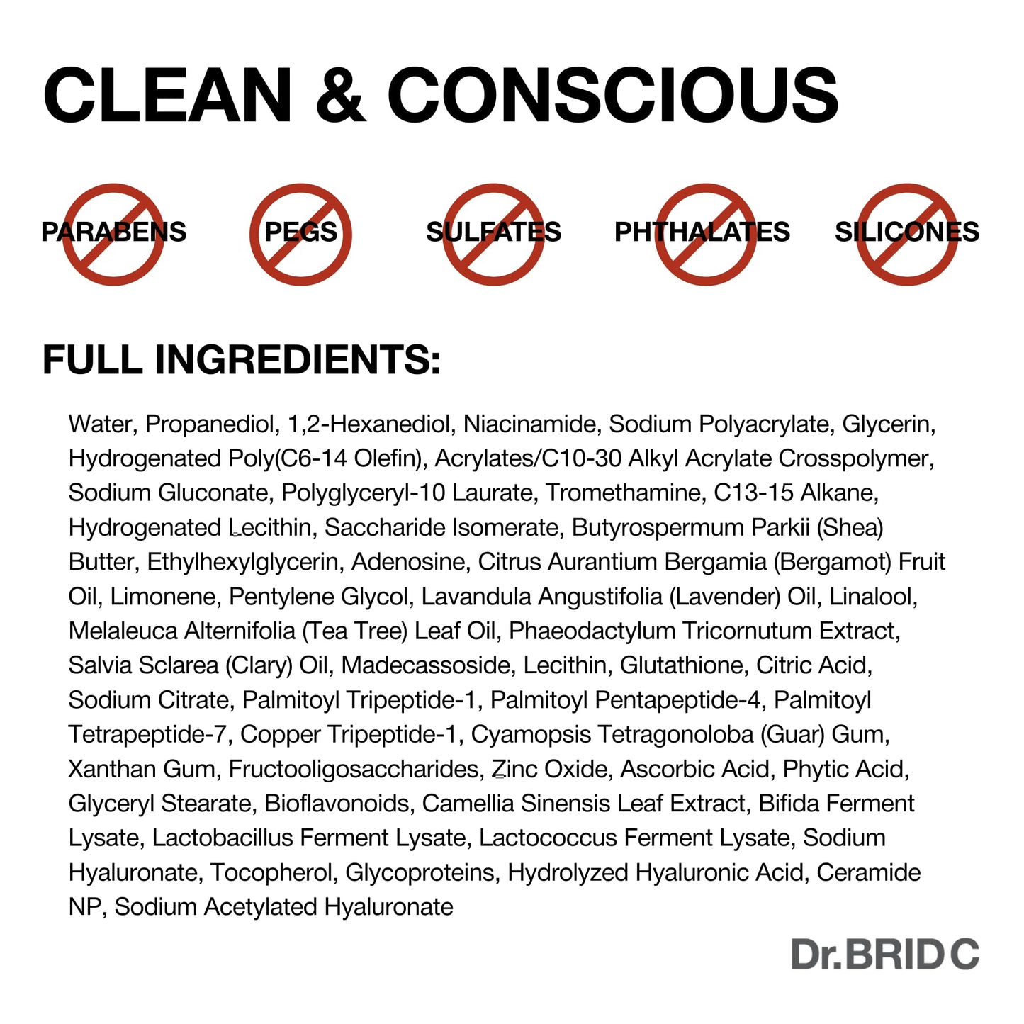 Dr.BRID C Soothing Barrier Face Serum - Instant Cooling & Calming Relief with Peptides, Cica & Microbiome, Helps Restore Barrier Resilience for Sensitive Skin, Fragrance-Free, 1.01 fl.oz. Dr.BRID C buy supplements Au