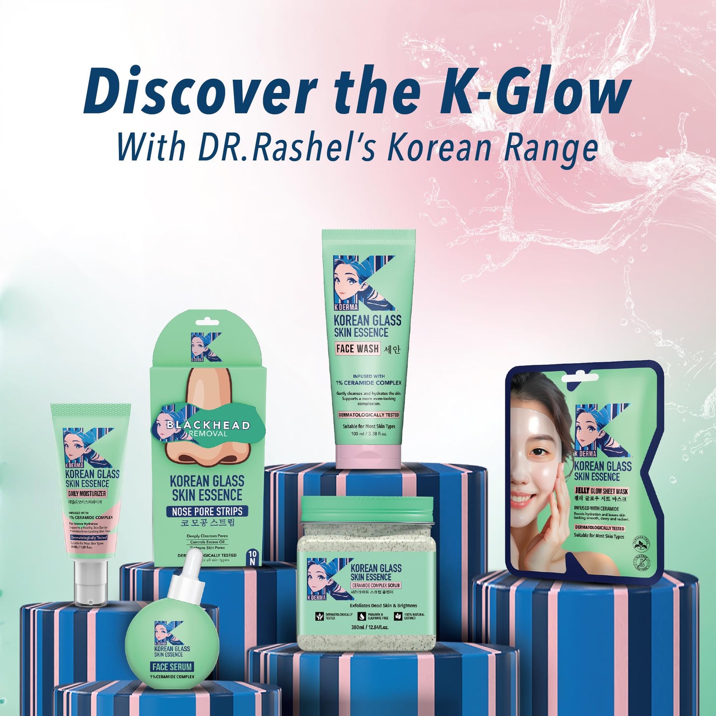 DR.RASHEL Korean Face Wash With Rice Water & 1% Ceramide Complex | Hydrating Gentle Cleanser for All Skin Types | 100 ml / 3.38 Fl Oz DR.RASHEL buy supplements Au