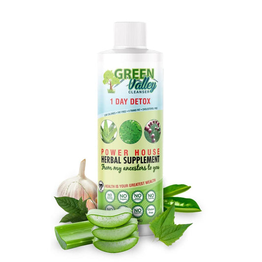 1 Day Colon Liquid Cleanse Formula and Liver Detox - Vegan Friendly, Helps Healthy Digestion - NutriGlobal