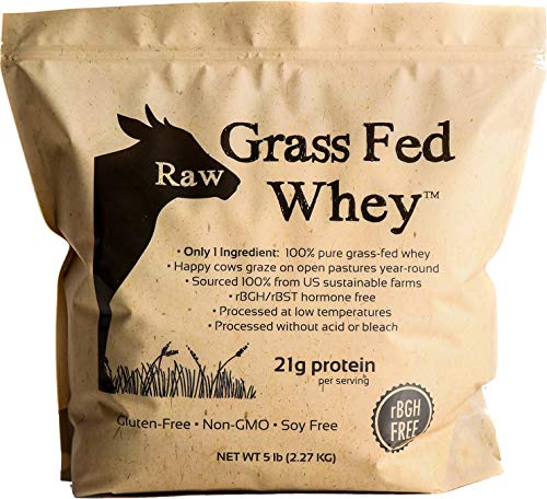 100% Raw Grass Fed Whey - Happy Healthy Cows, COLD PROCESSED Undenatured - NutriGlobal