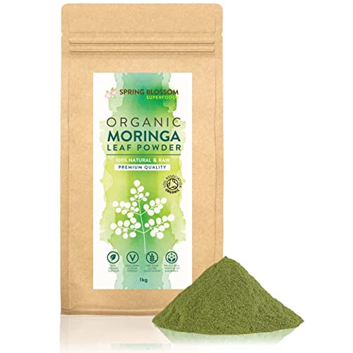 1KG Moringa Superleaf Powder Oleifera 100% Organic Raw Premium Quality Non-GMO - NutriGlobal