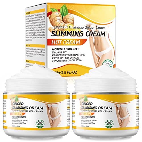 2PCS VOGSIG Ginger Slimming Cream - Anti Cellulite, Fat Burning, Tightening & Moisturizin - NutriGlobal