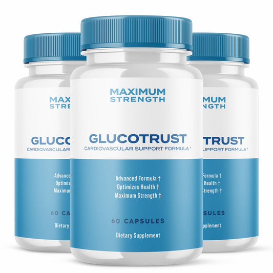 (3 Pack) Glucotrust Capsules - Gluco Trust Capsules - Glucotrust Reviews Advanced - NutriGlobal
