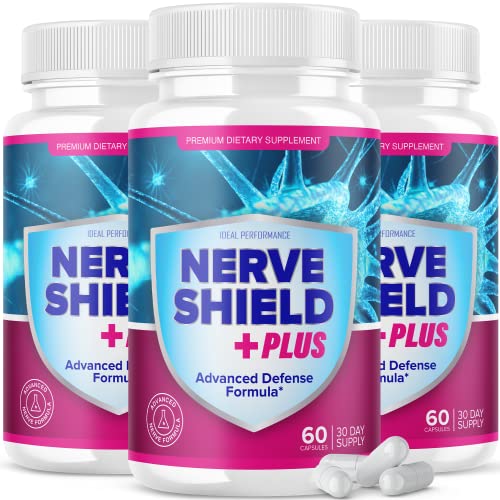 (3 Pack) Nerve Shield Plus Pills Original Supplement Advanced Nerve Formula - NutriGlobal