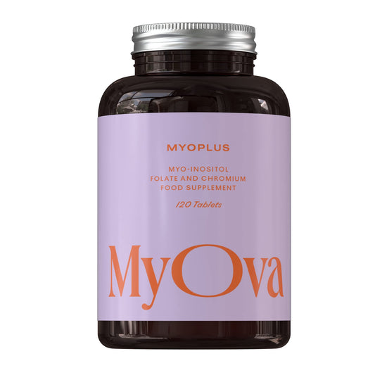 3 Pack of MyOva Myoplus - Natural Female Support Supplement for PCOS - 4000mg Myo - NutriGlobal