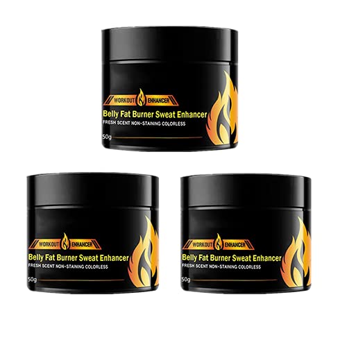 3pcs Hot Cream, Workout Enhancer Gel Slimming Shaping Cream, Fat Burning Cream - NutriGlobal