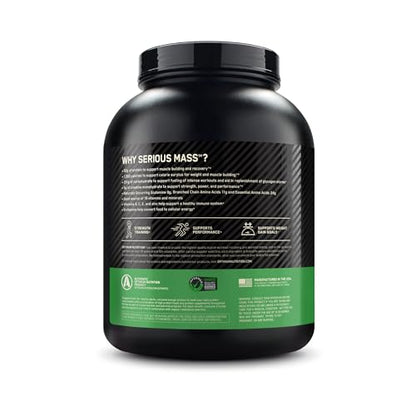 Optimum Nutrition Serious Mass, Weight Gainer Protein Powder, Chocolate, 6 Pound Optimum NutritionBuy Supplements Australia