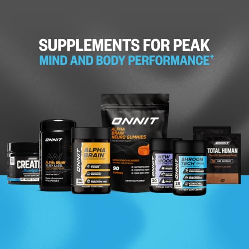 ONNIT Creatine Monohydrate Powder – IGEN™ Non-GMO Tested, 5g Premium Creatine for Muscle Strength, Power & Lean Mass, Supports Brain Health & Cellular Energy, Unflavored, 30 Servings, 5.29 oz 3-Pack ONNITBuy Supplements Australia