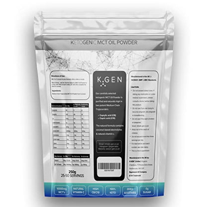 Keto MCT Oil Powder Pure Coconut MCT Keto Coffee Creamer | Premium Quality C8 Easily Absorbed & Digested K GEN ketogenic enhancementBuy Supplements Australia