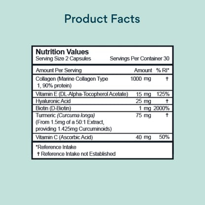 Bettervits Collagen Complex | 1000mg Hydrolyzed Capsules BettervitsBuy Supplements Australia