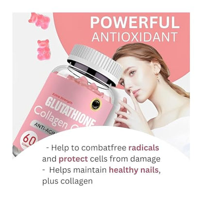 Glutathione Skin Care, Gummies Collagen,Glutathione Collagen Gummies, for Skin Care VULCCIBuy Supplements Australia