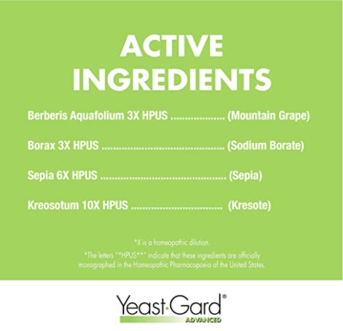 YeastGard Advanced Homeopathic Yeast Infection Vaginal Suppositories - 10 count Box Yeast-GardBuy Supplements Australia