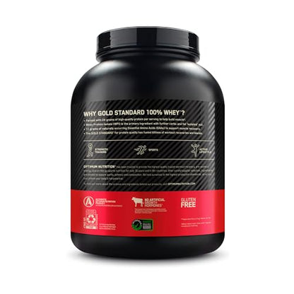 Optimum Nutrition Gold Standard 100% Whey Protein Powder, Cookies & Cream, 5 Pound Optimum NutritionBuy Supplements Australia
