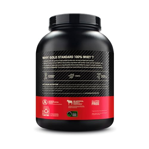 Optimum Nutrition Gold Standard 100% Whey Muscle Building and Recovery Protein Optimum NutritionBuy Supplements Australia