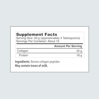 Vital Proteins Collagen Peptides Powder Supplement (Type I, III), Unflavored Hydrolyzed Collagen-Hair VITAL PROTEINSBuy Supplements Australia