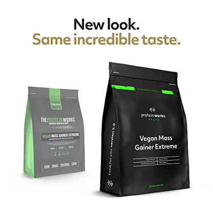 Protein Works - Vegan Mass Gainer Extreme | High Calorie Protein Powder | Weight Gainer Protein WorksBuy Supplements Australia