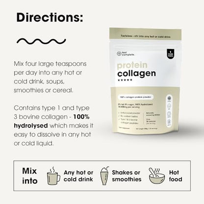Feel Complete - High Protein Collagen - Premium Type 1 & 3 Hydrolysed Bovine Collagen Feel CompleteBuy Supplements Australia