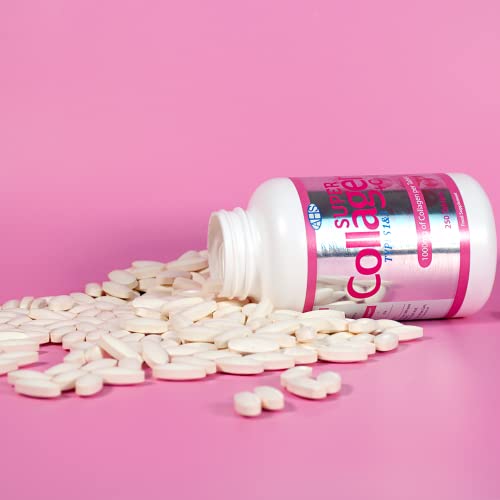 AHS Super Collagen Plus C Tablets - Pack of 250 Tablets (Also 120 + 90 Counts) 3 Sizes! 6000MG PER AHSBuy Supplements Australia