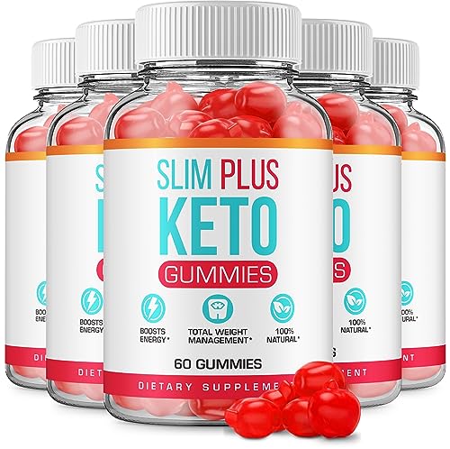 (5 Pack) Slim Plus Keto ACV Gummies - Official - Keto Slim Plus ACV Advanced Weight Loss - NutriGlobal