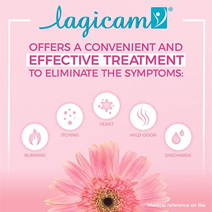 Lagicam Vaginal Yeast Infection, Antifungal 3 Day Miconazole Nitrate Treatment Cream, Relief for Itching LAGICAM VBuy Supplements Australia