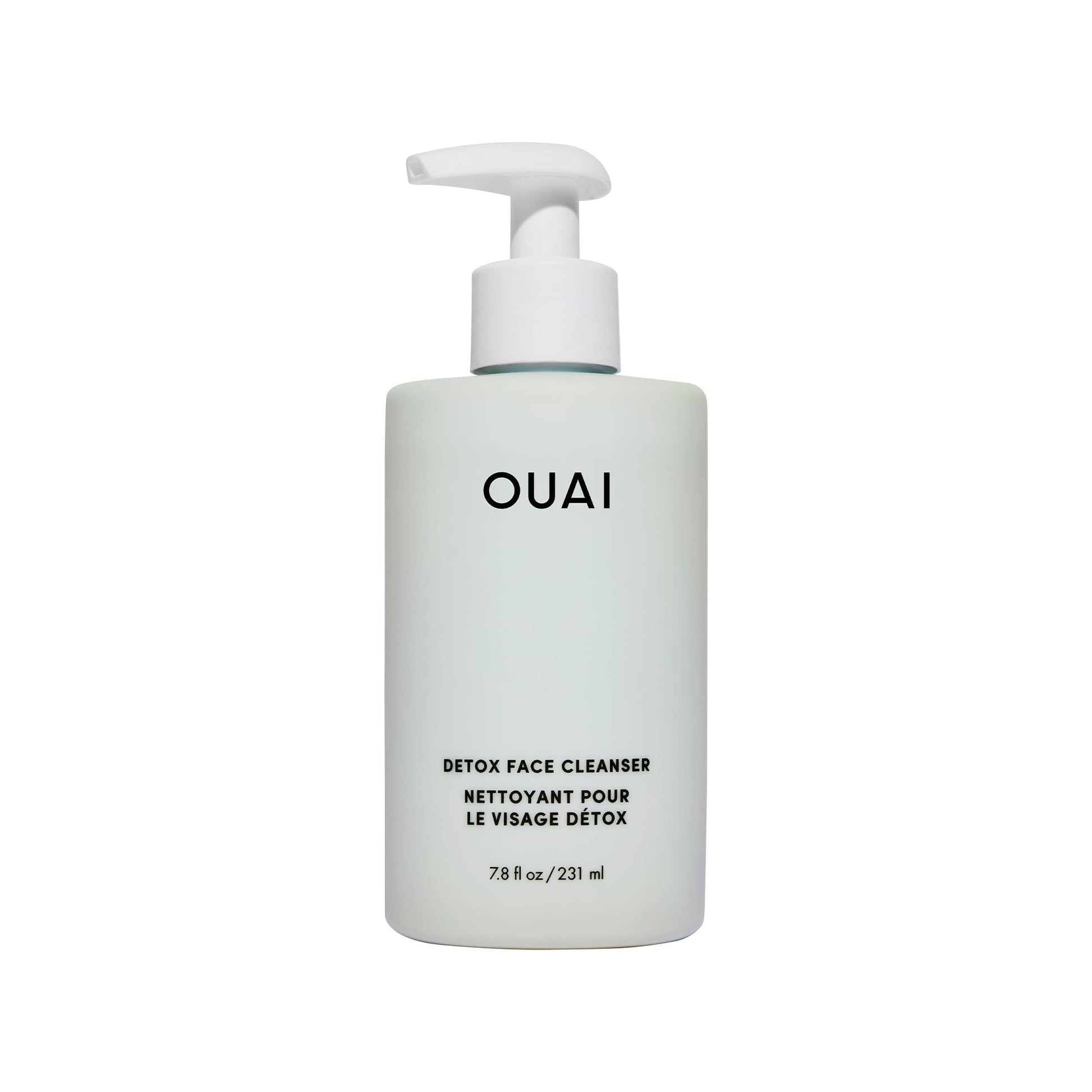 OUAI Detox Facial Cleanser - Deep Cleansing Face Wash with Glycolic Acid, Niacinamide & PHA - Removes Sweat, Dirt & Oil Without Drying - Gentle Face Cleanser for Post-Workout (7.8 Fl Oz) OUAIBuy Supplements Australia