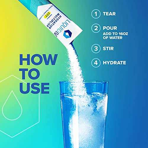Liquid I.V. Hydration Multiplier - Tropical Punch - Hydration Powder Packets | Electrolyte Liquid I.V.Buy Supplements Australia