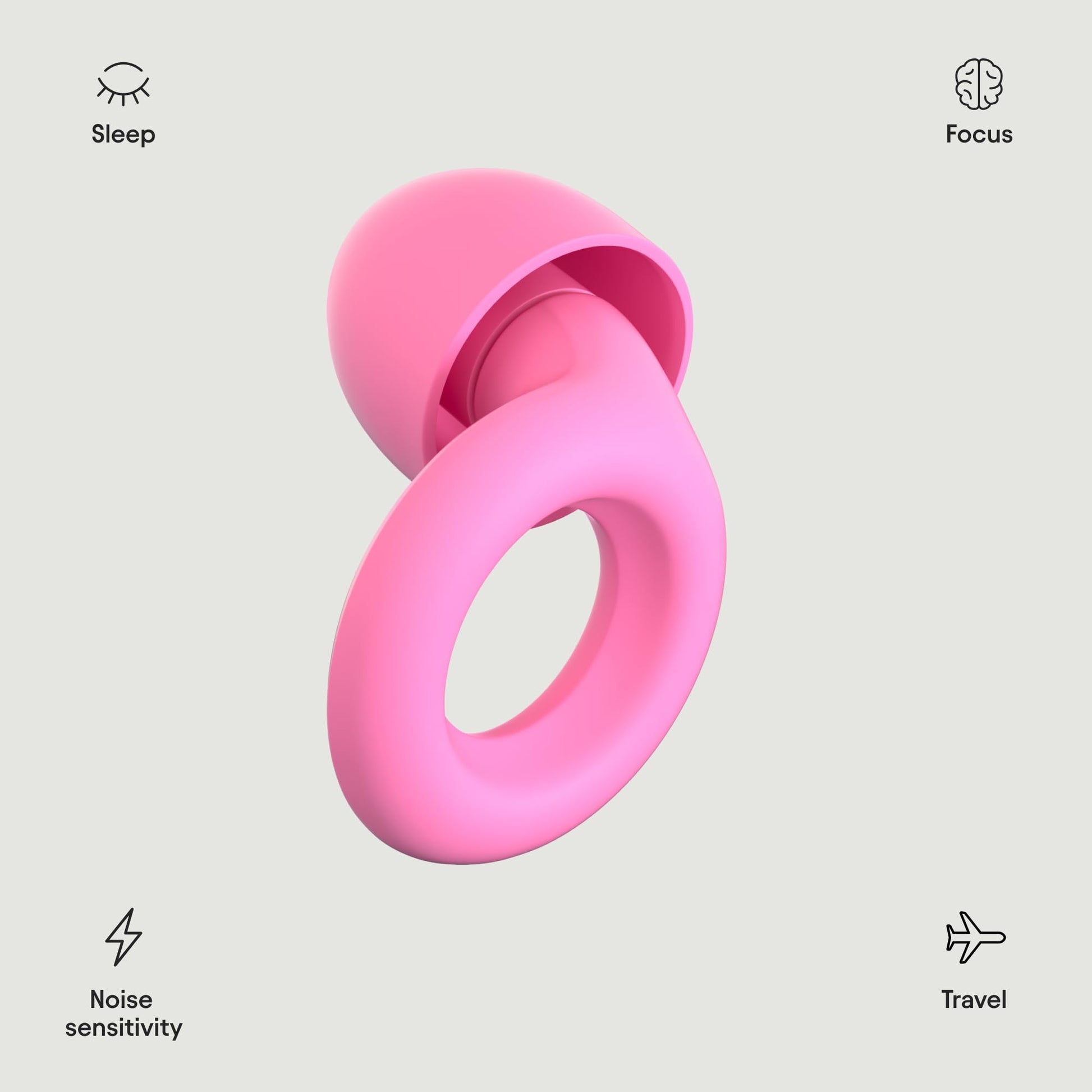 Loop Quiet Equinox Earplugs – Reusable Noise-Reducing Earplugs | Colourful Hearing LoopBuy Supplements Australia