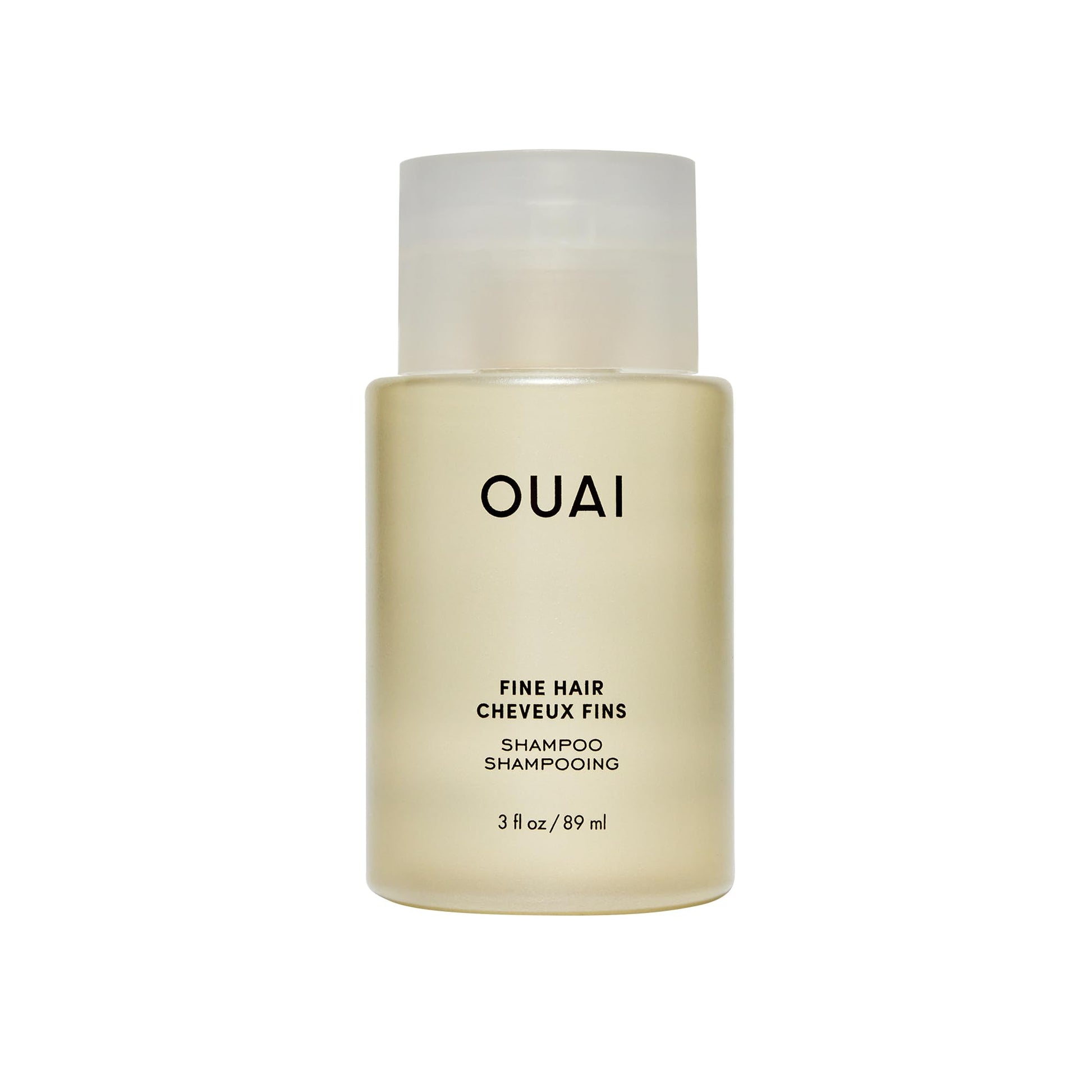 OUAI Fine Shampoo Travel Size - Volumizing Shampoo with Strengthening Keratin, Biotin & Chia Seed Oil for Fine Hair - For Clean, Weightless Body - Paraben, Phthalate & Sulfate Free Hair Care (3 Fl Oz) OUAIBuy Supplements Australia
