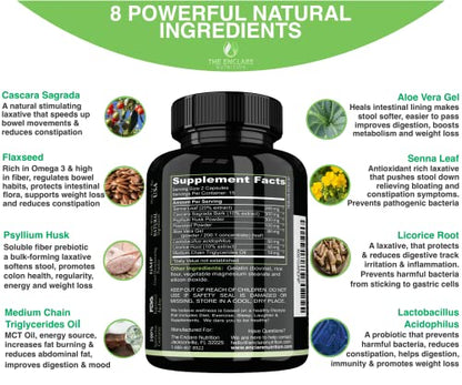 Colon Cleanser Detox. Premium 15 Day Fast-Acting Detox Cleanse Diet Pills, Probiotic THE ENCLARE NUTRITIONBuy Supplements Australia
