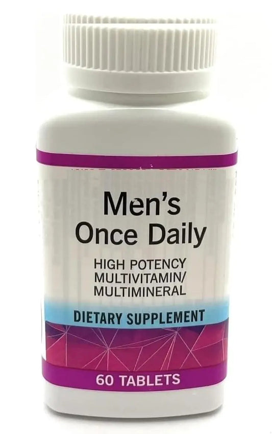 Men’s Gluten Free Once Daily High Potency Multivitamin & Multimineral Supplement 60 Tablets - (Pack of 1) Aus HealthcareBuy Supplements Australia