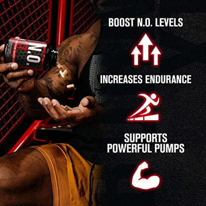 Jacked Factory Nitrosurge Shred Thermogenic Pre-Workout in Fruit Punch & N.O. XT Nitric Oxide Booster for Men & Women