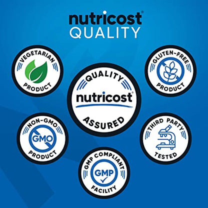 Nutricost Stim-Free Pre-Workout, 30 Servings (Blue Raspberry) - Caffeine Free, Stimulant NutricostBuy Supplements Australia