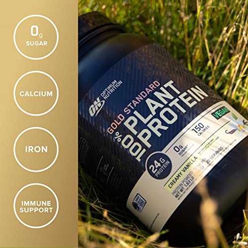 Optimum Nutrition Gold Standard 100% Plant Based Protein Powder, Gluten Free, Vegan Optimum NutritionBuy Supplements Australia