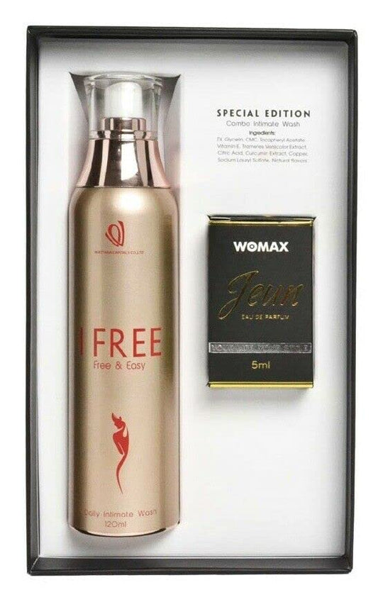 MATXI S.G Combo IFree -Daily Intimate Wash- Feminine Care Wash 120ml & Inner Perfume Jeun 5ml