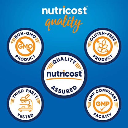 Nutricost Whey Protein Supplement Powder, Vanilla, 5 pounds NutricostBuy Supplements Australia