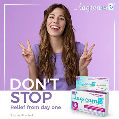 Lagicam Vaginal Yeast Infection, Antifungal 3 Day Miconazole Nitrate Treatment Cream LAGICAM VBuy Supplements Australia