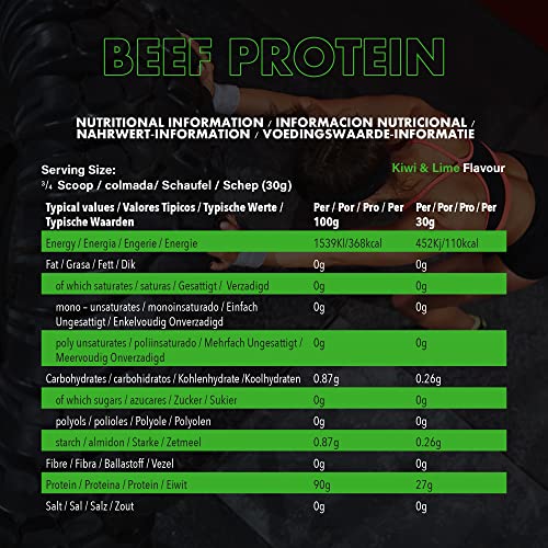 NXT Beef Protein Isolate 540g - High Protein Powder in Natural Amino Acids - Paleo, Keto Friendly NXT NutritionBuy Supplements Australia