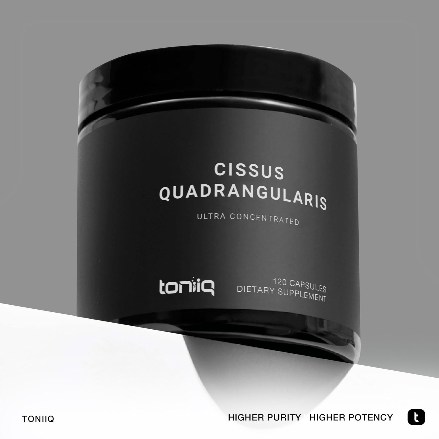 Toniiq Cissus Quadrangularis Capsules - Min. 40% Ketosteroids - Ultra High Strength Tendon and Joint Support Supplement - 1200mg Concentrated Cissus Extract - Wild Harvested in India - 120 Caps Toniiq buy supplements Au