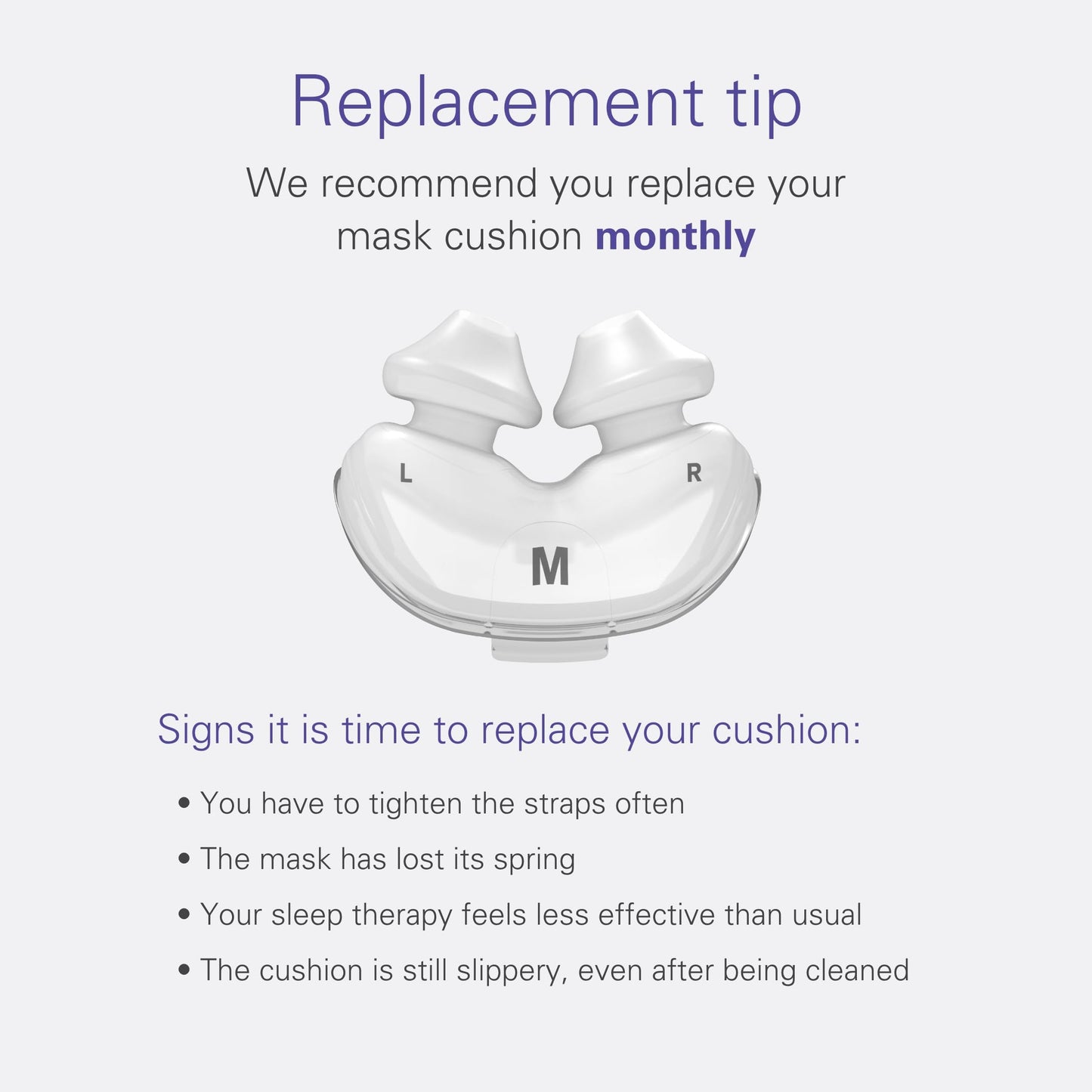ResMed AirFit P10 Nasal Pillow Replacement Cushion - Medium ResMedBuy Supplements Australia