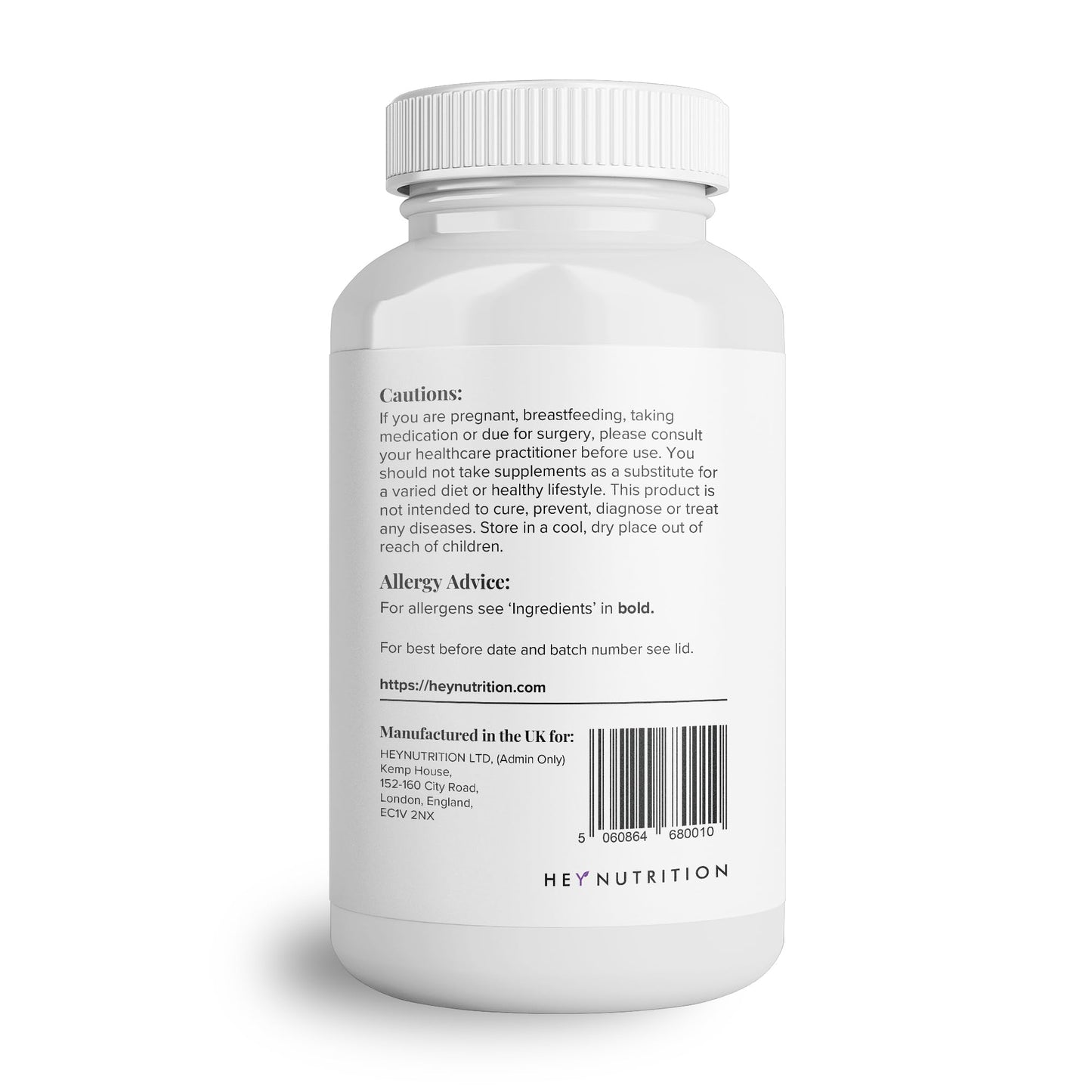 Hey Nutrition Collagen Complex Hyaluronic Acid & Sea Kelp Vitamin E, C, Biotin Hey NutritionBuy Supplements Australia