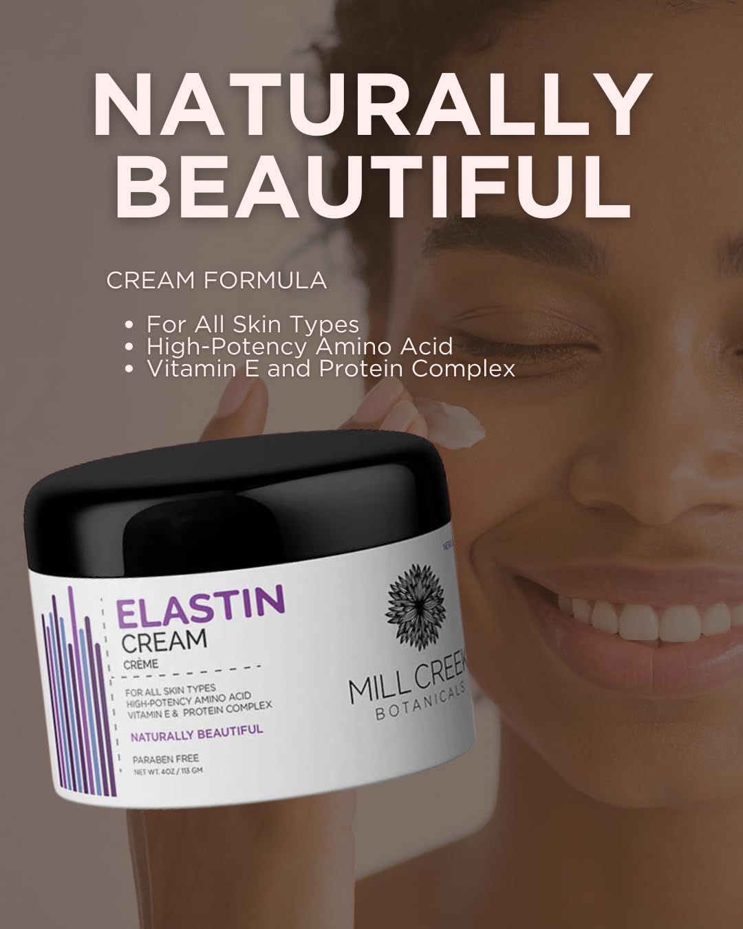Mill Creek Botanicals Elastin Cream , 4 Ounce Mill Creek buy supplements Au