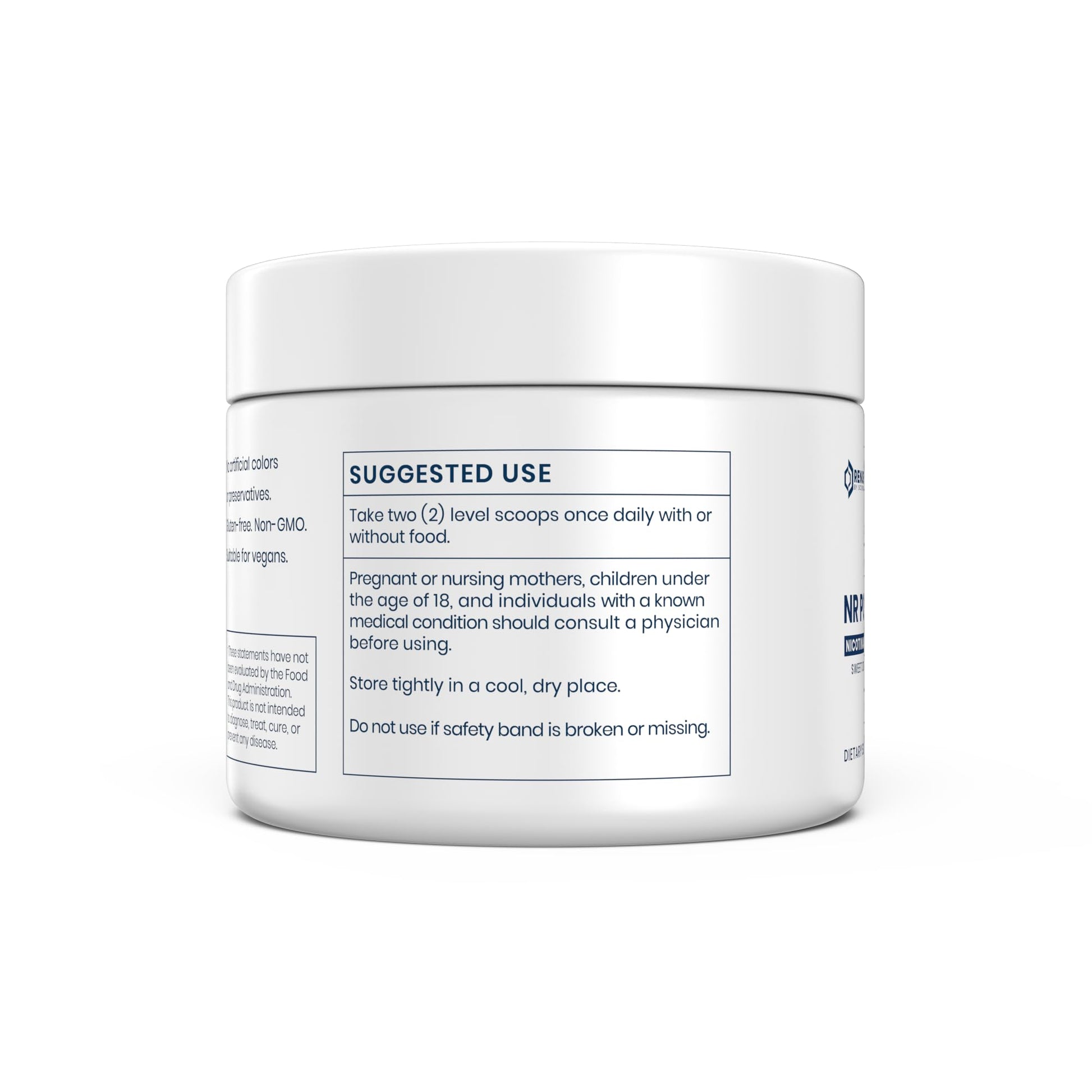 Renue By Science Nicotinamide Riboside | 1000mg Nicotinamide Powder - High Strength NR NAD Powder Sublingual Citrus Burst Flavor | Manufactured in The USA & Third-Party Tested | 60 Servings Renue By ScienceBuy Supplements Australia