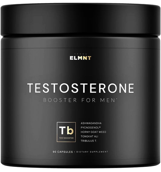 21,800mg Testosterone Booster for Men 8X Strength w. Ashwagandha, Tongkat Ali