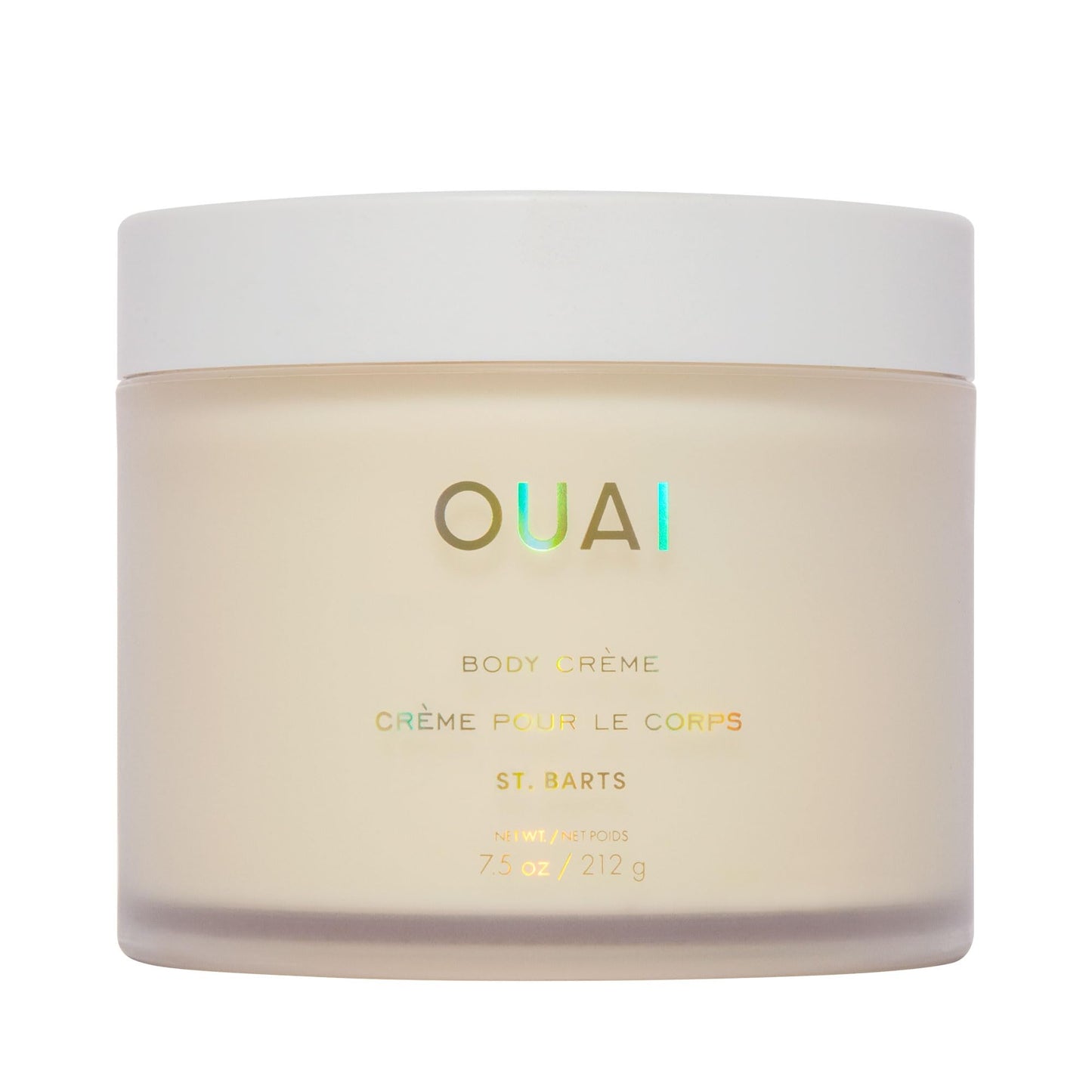 OUAI Body Cream, St. Barts - Hydrating Whipped Body Cream with Cupuaçu Butter, Coconut Oil and Squalane - Softens Skin and Delivers Healthy-Looking Glow - Sulfate-Free Skin Care (7.5 Oz) OUAIBuy Supplements Australia