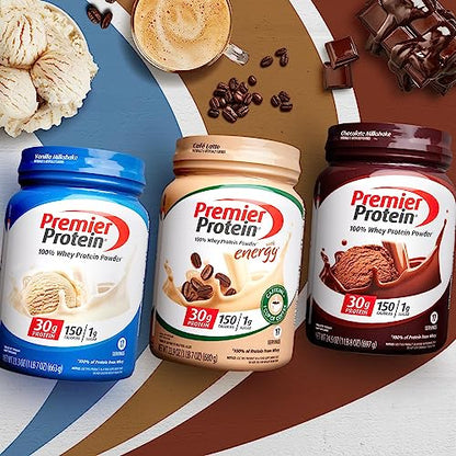 Premier Protein Powder, Vanilla Milkshake, 30g Protein, 1g Sugar, 100% Whey Protein Premier ProteinBuy Supplements Australia